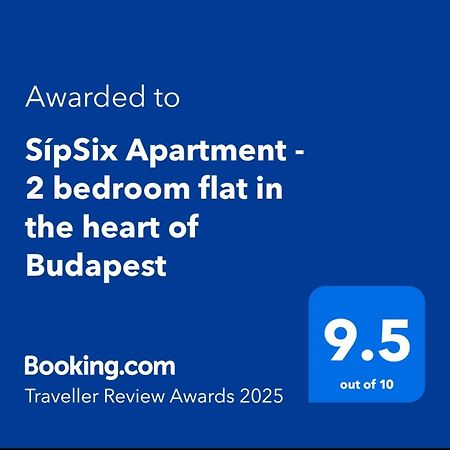 Sipsix Apartment - Modern 2 Bedroom Newly Renovated Flat With Ac In Budapest City Centre Budapeszt Zewnętrze zdjęcie